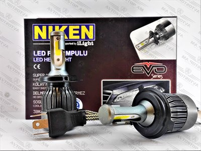 Led Niken H4 12V 30W 4000LM 77761 - фото 11505