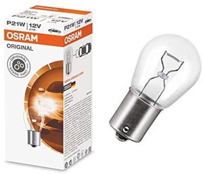 OSRAM   P21w   (1 կոնտակտ) 12v  21W  Ուղիղ 7506 - фото 5211