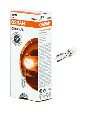 OSRAM   W2w   12v  2W     Ասեղ 2722 - фото 5254