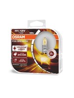 OSRAM H1 55 W +60% FOG Դեղին, Plastic, Զույգ 62150FBR